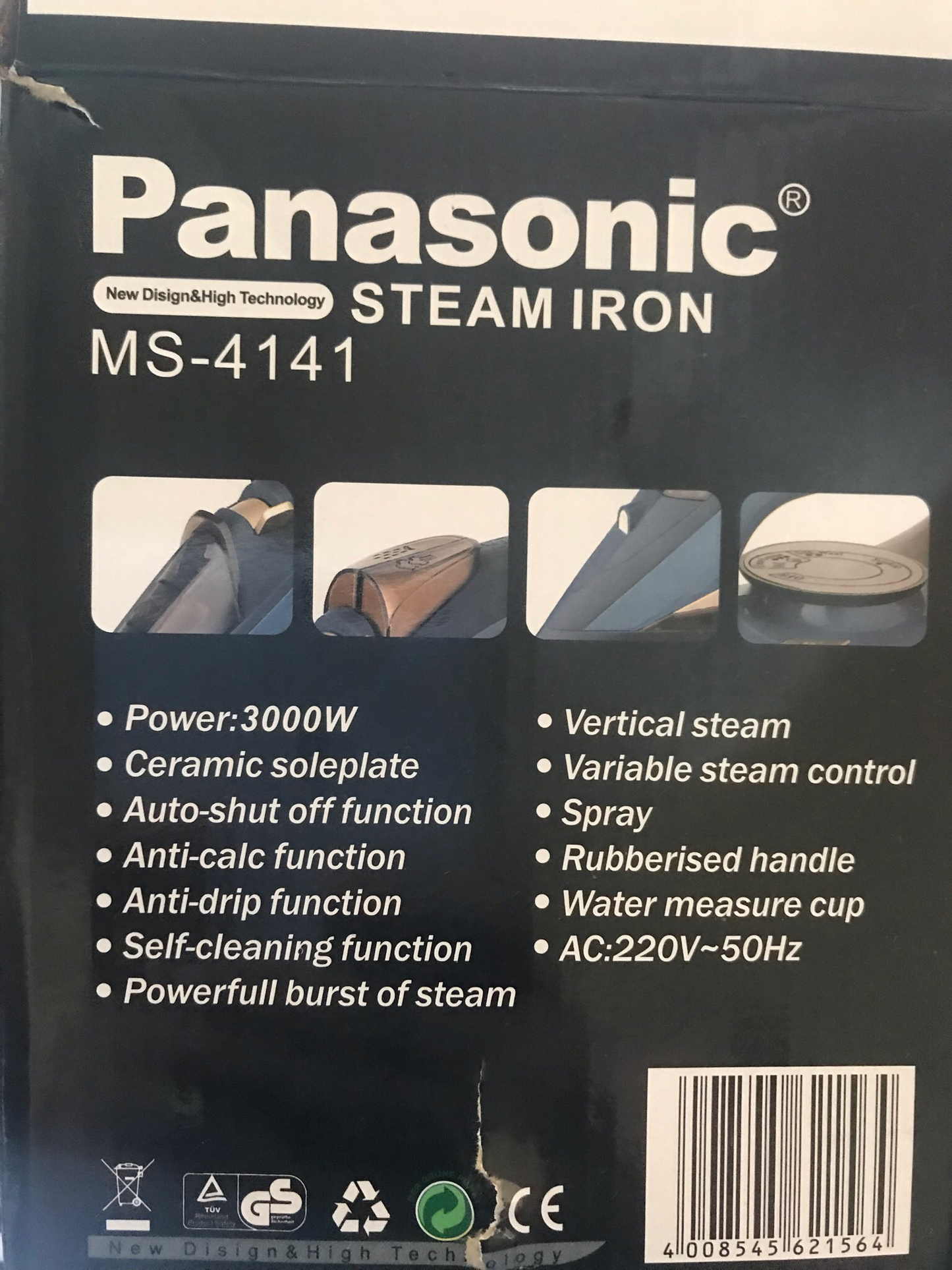 Steam Iron (MS-4141)