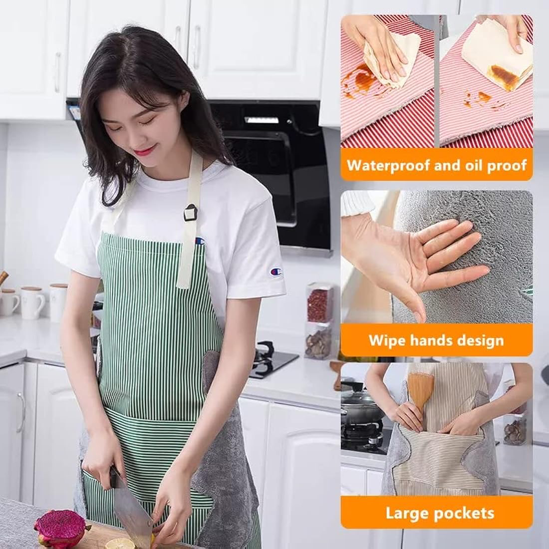 Apron W/Side Towels