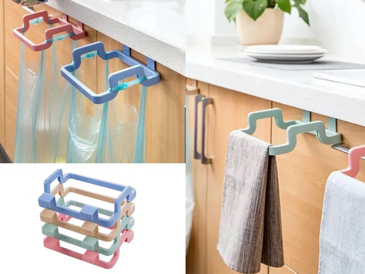 Small Bag and Towel Hanger (Random Color)
