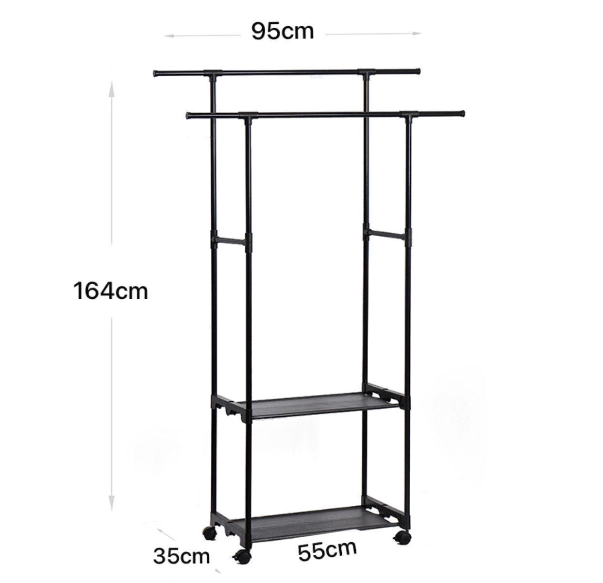 Double-Pole Rack
