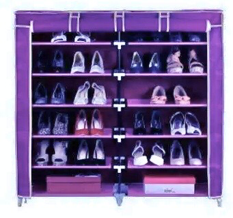 6-Tier Double Shoe Rack