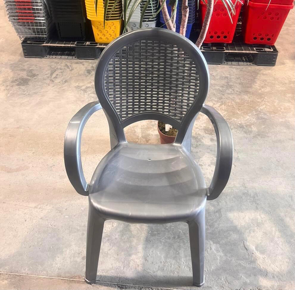 Rattan Back Chair