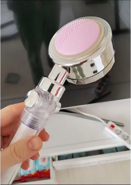 Silicone Back Shower Head