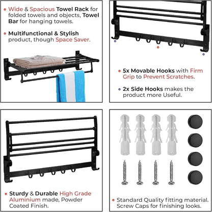 Towel Rack Shelf