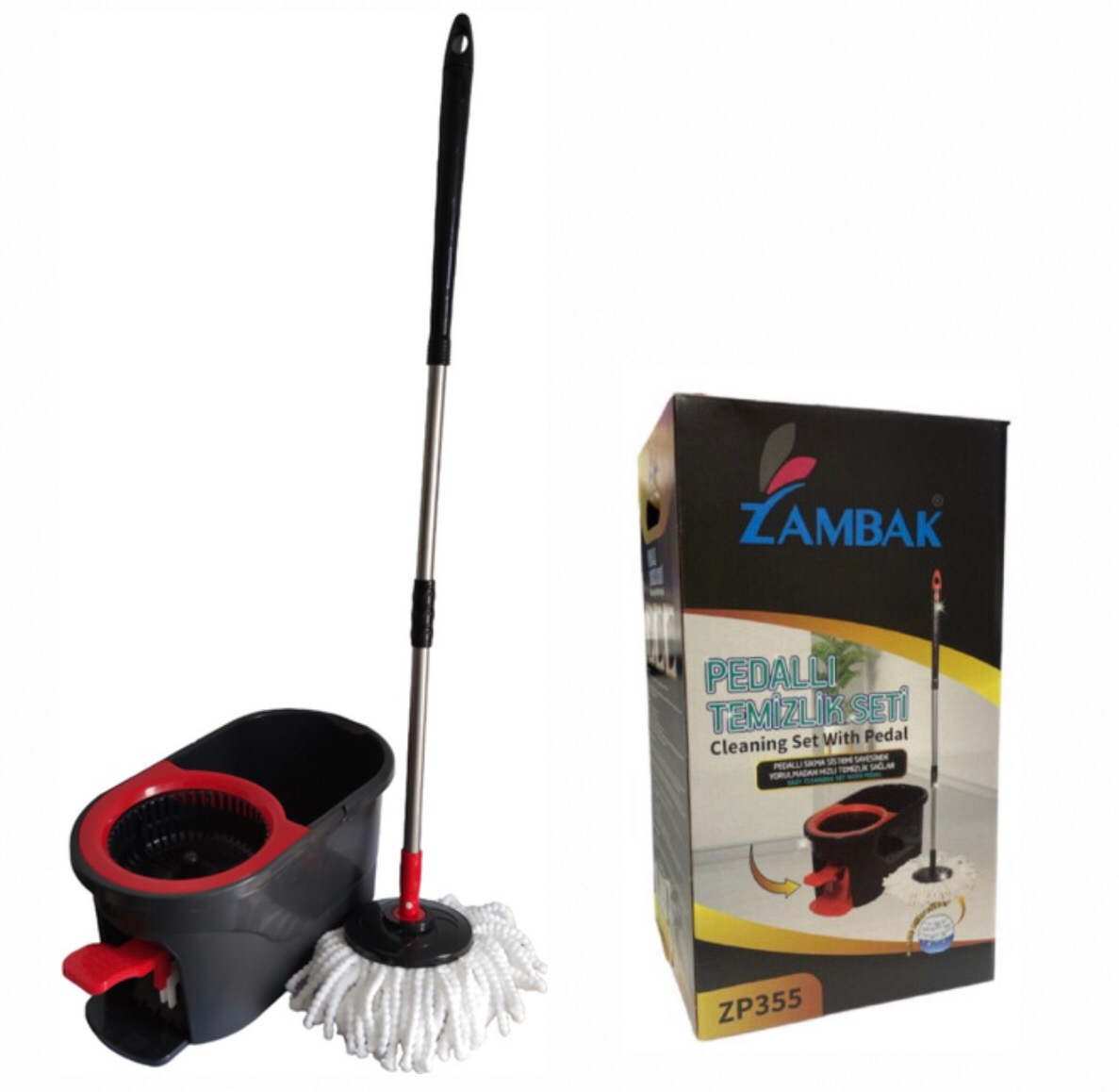 Spin Mop With Pedal