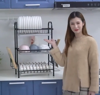 3-Tier Dish Rack