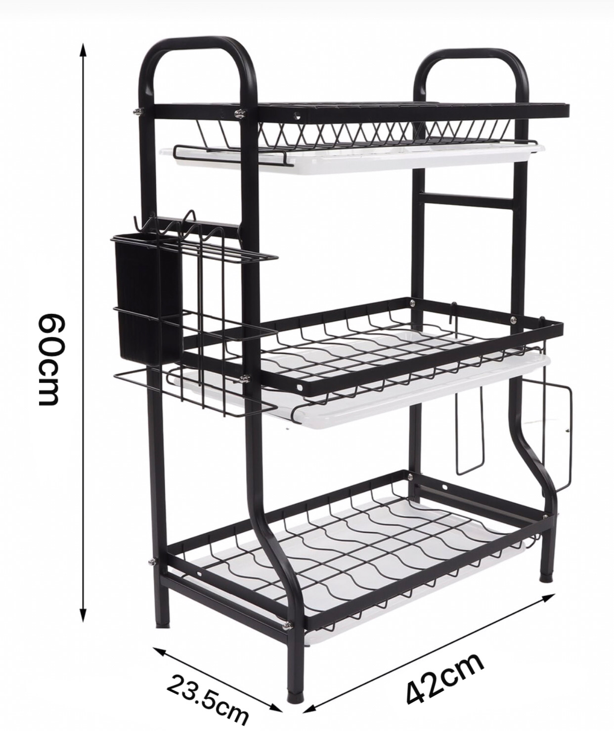 3-Tier Dish Rack