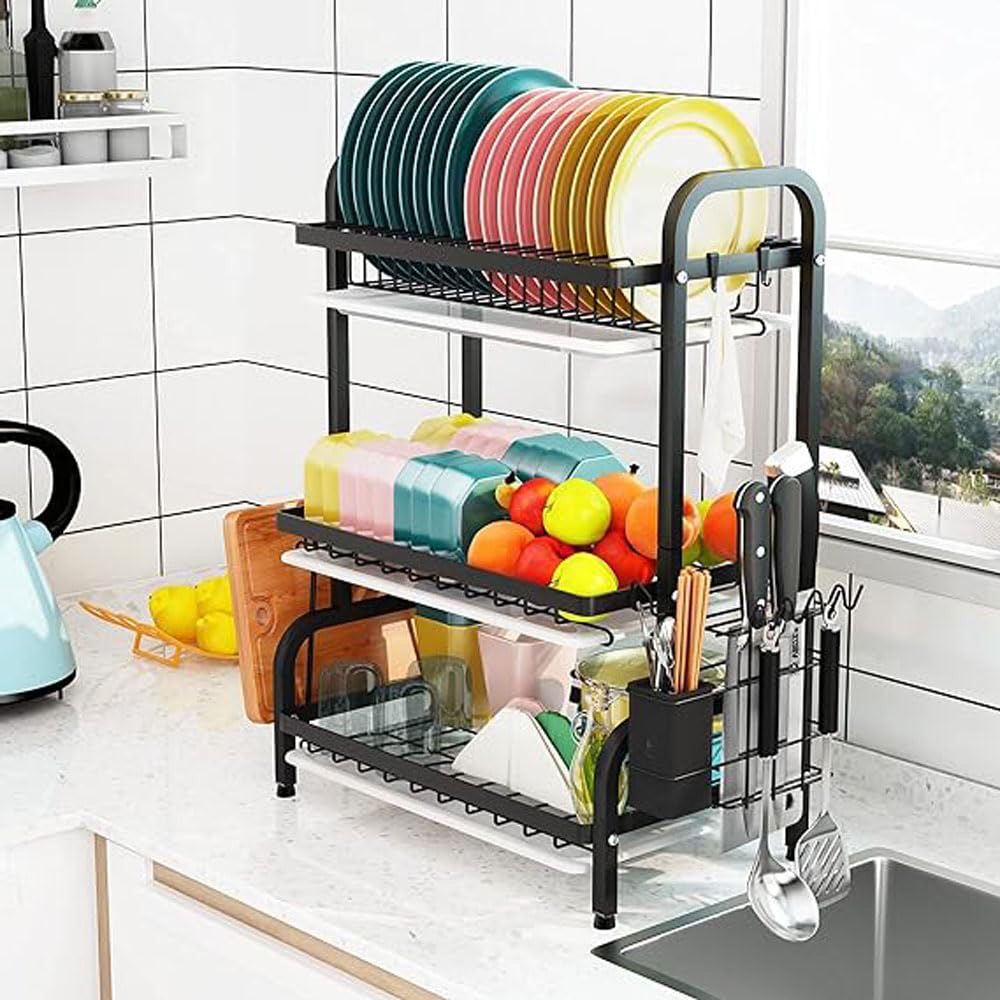 3-Tier Dish Rack