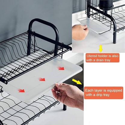 3-Tier Dish Rack