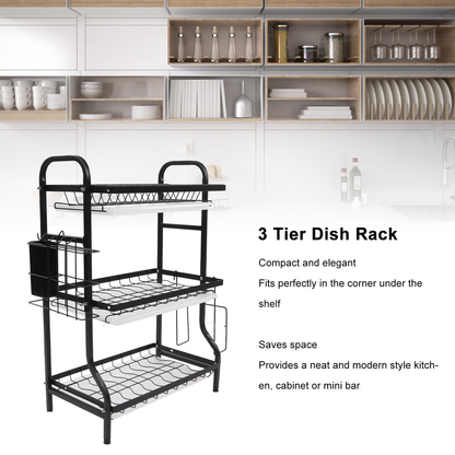 3-Tier Dish Rack