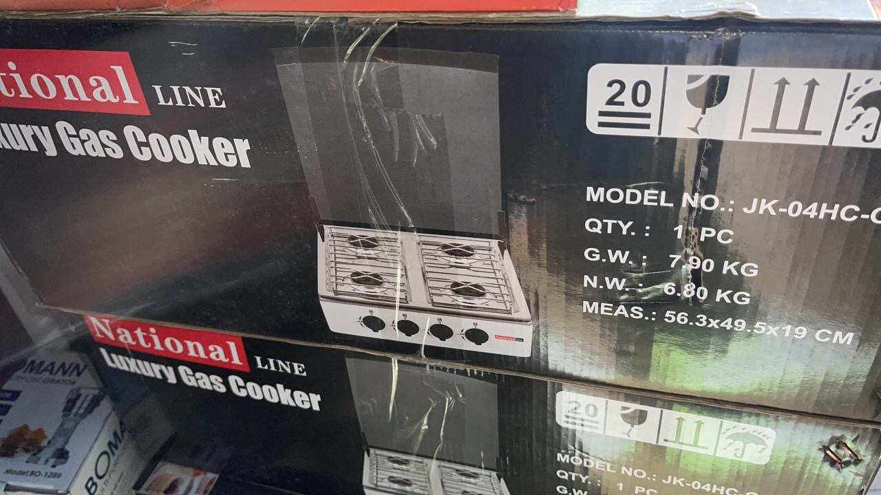 4-Burner Gas Cooker