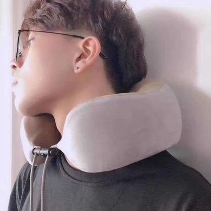 U-Shaped Massage Pillow- Pink