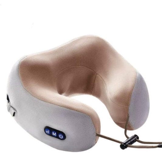 U-Shaped Massage Pillow- Pink