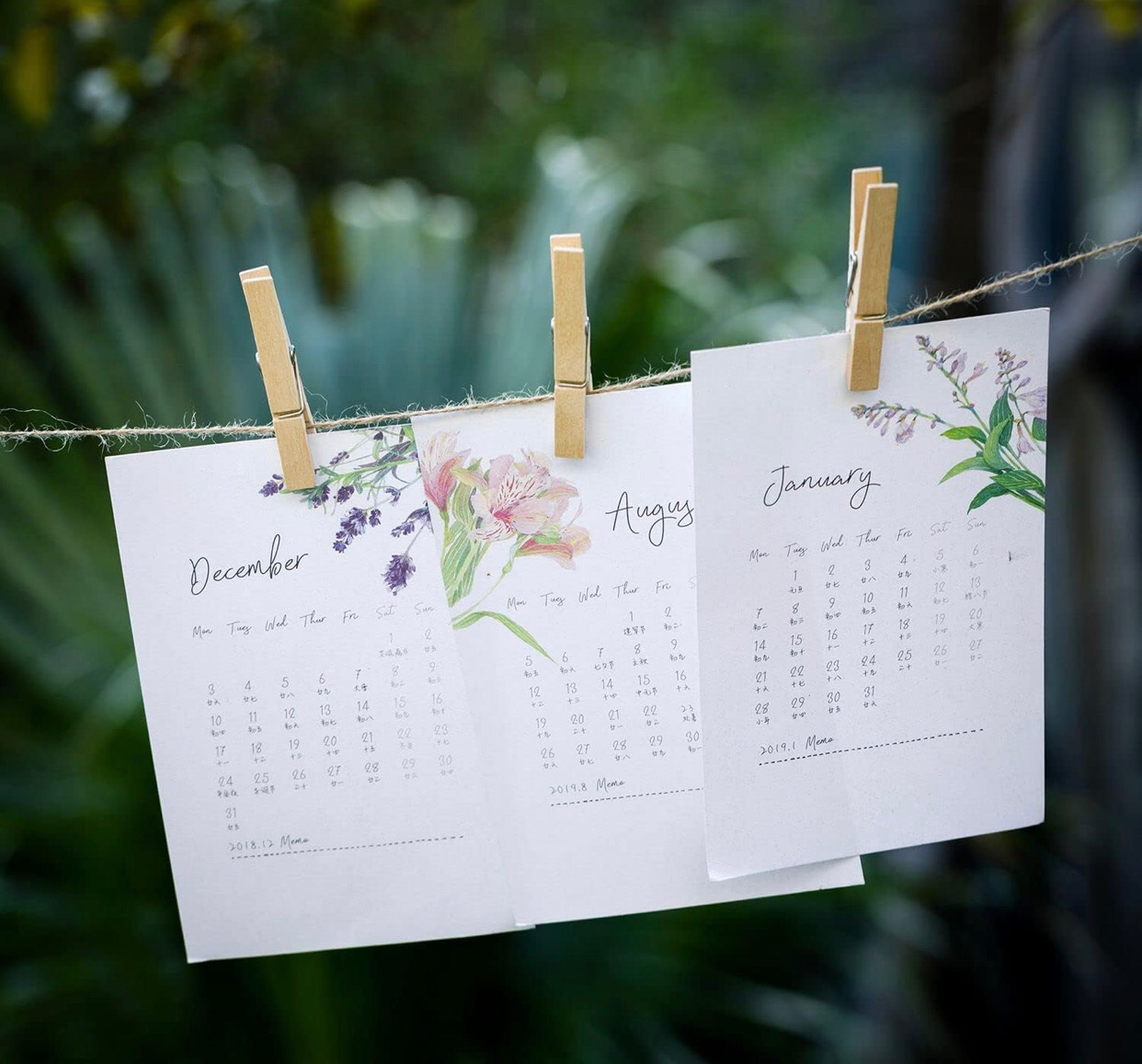 20-Pcs Wooden Pins