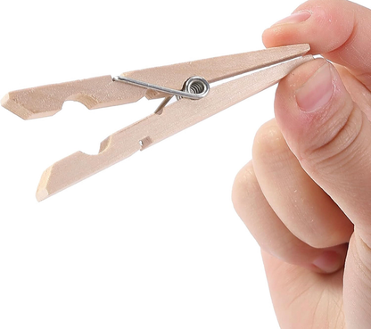 20-Pcs Wooden Pins