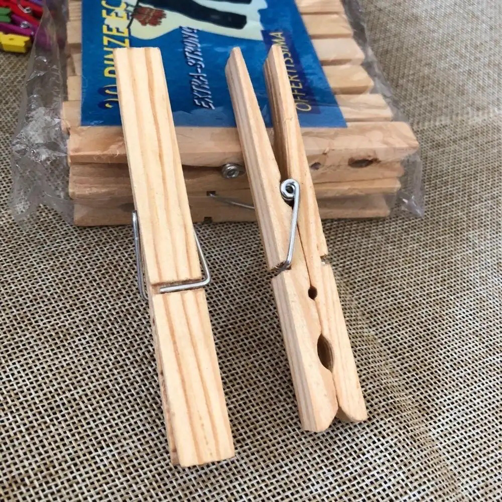 20-Pcs Wooden Pins