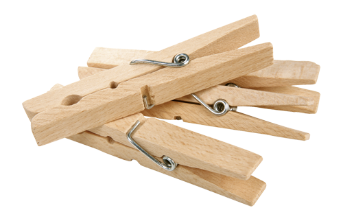 20-Pcs Wooden Pins