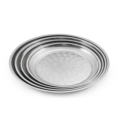 4-Pcs Round Trays