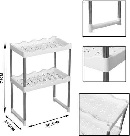 2-Tier Shelving Rack