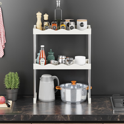 2-Tier Shelving Rack