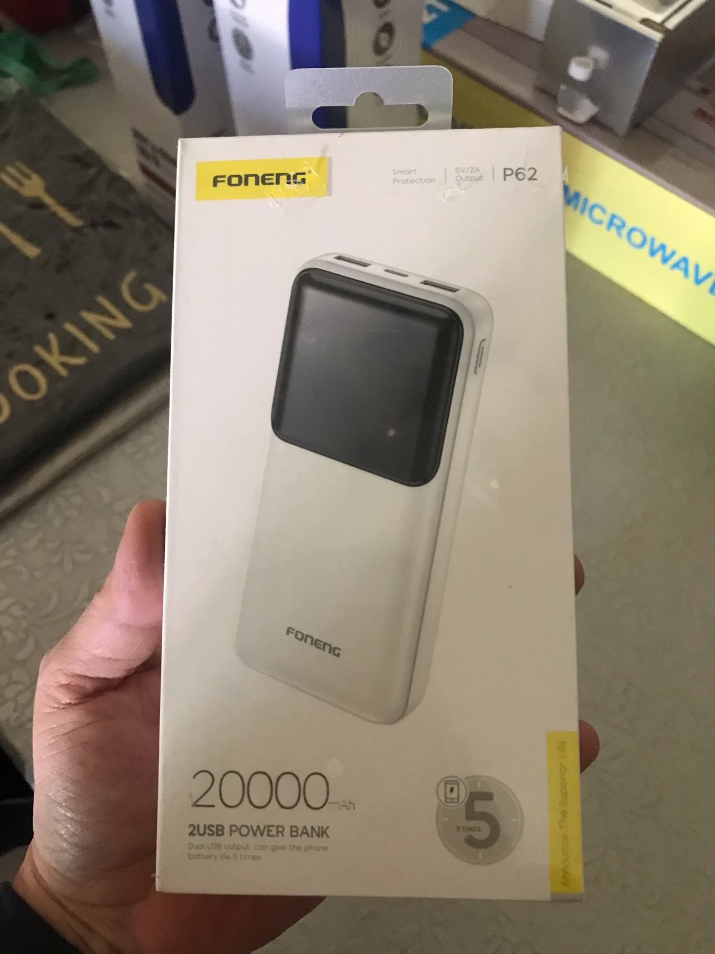 Powerbank 20000mAh (P62)
