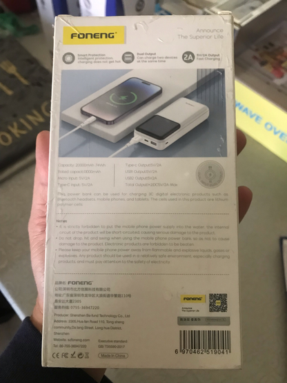 Powerbank 20000mAh (P62)
