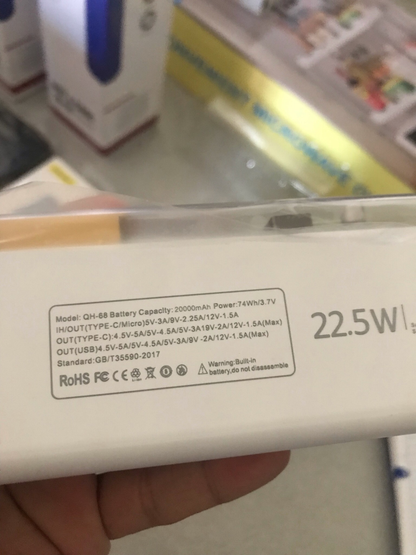 Powerbank 20000mAh
