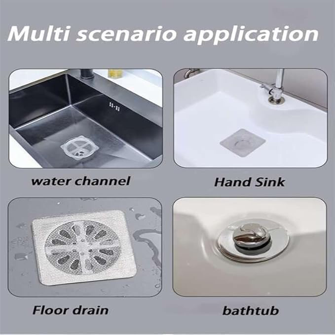 Drain Mesh Stickers