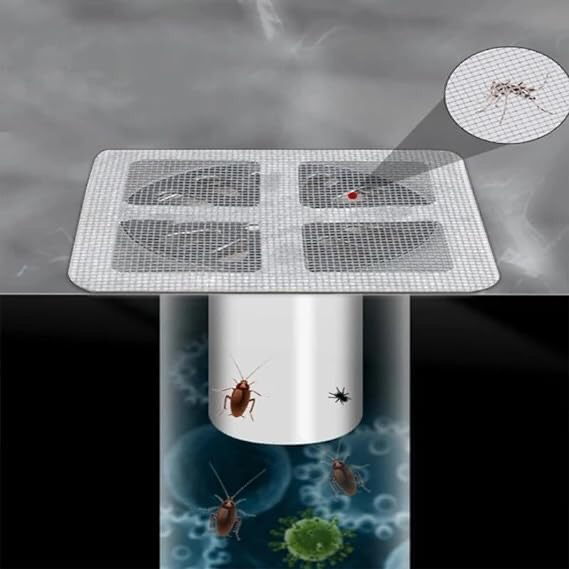 Drain Mesh Stickers