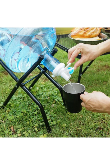Metallic Bottle Stand