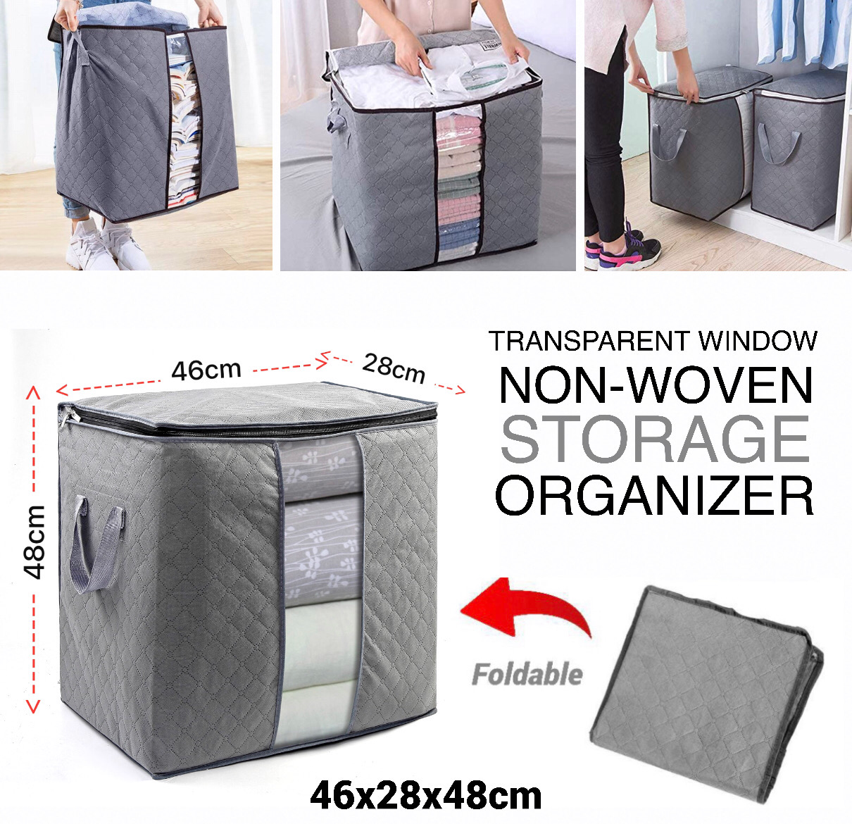 Storage Box (46x28x48cm)/ MN24-3