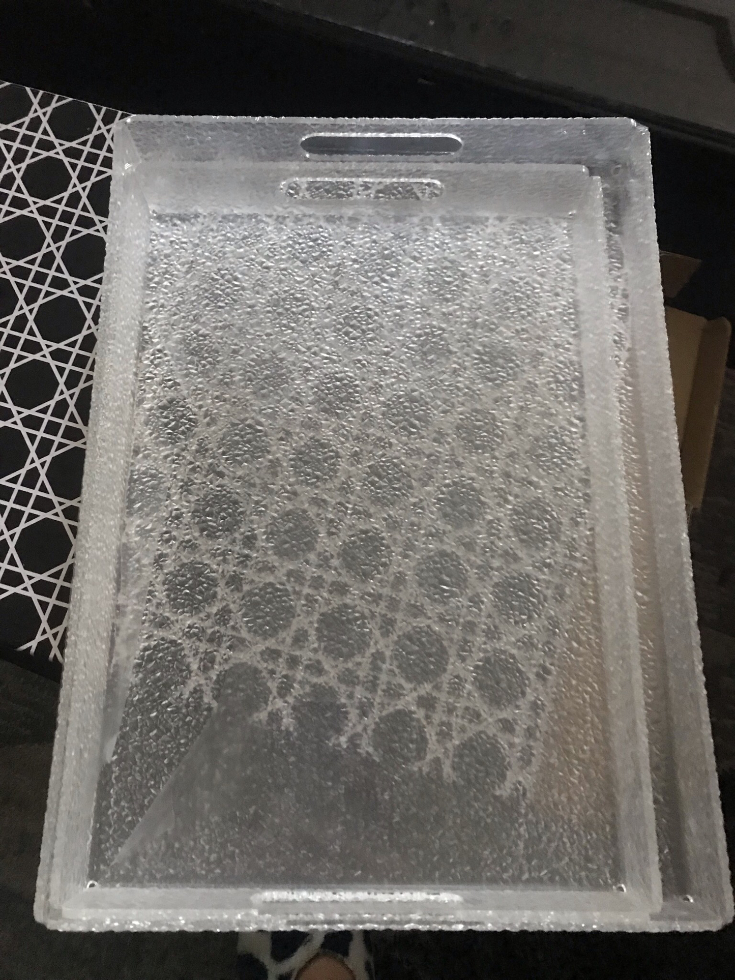 2-Pcs Acrylic Trays