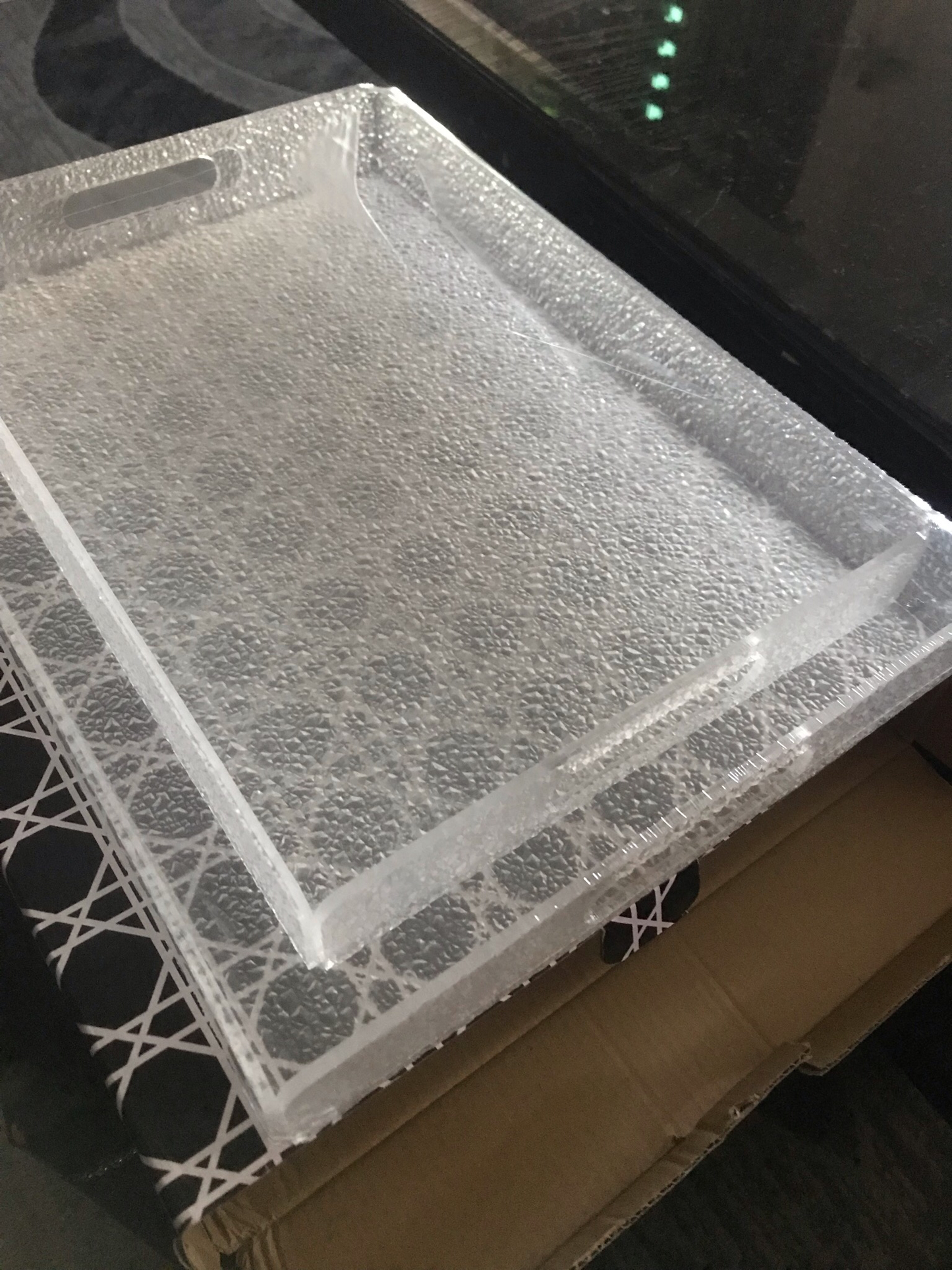 2-Pcs Acrylic Trays