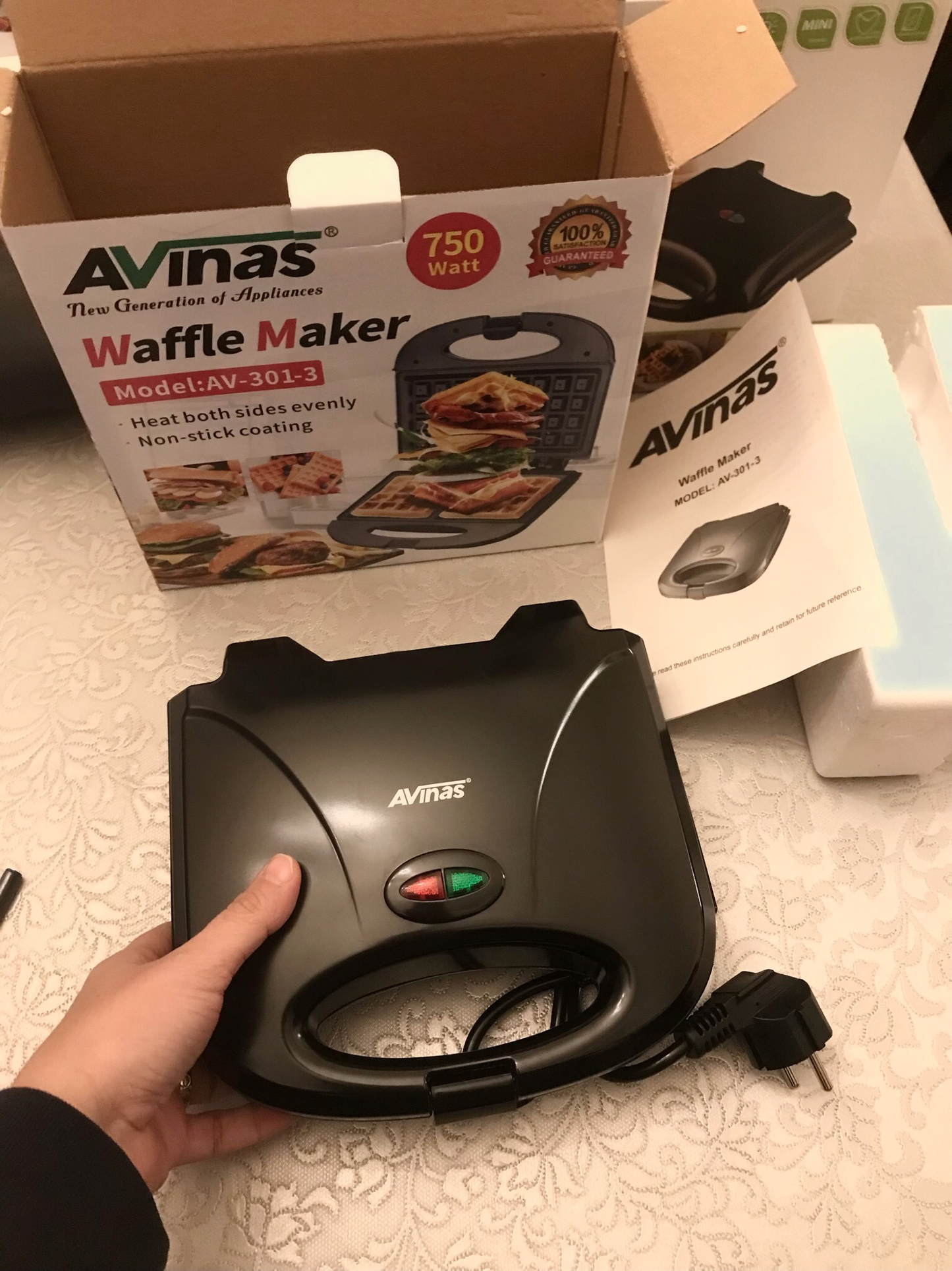 Waffle Maker (AV3013)