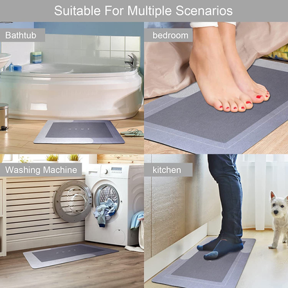 Absorbent Bathroom Rugs