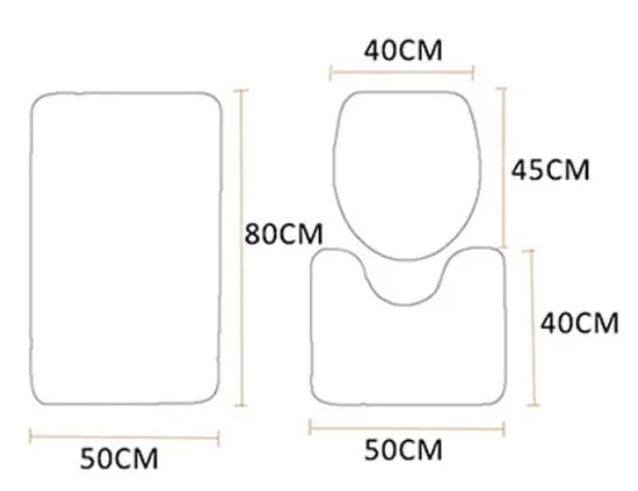 Absorbent Bathroom Rugs