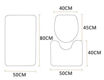 Absorbent Bathroom Rugs