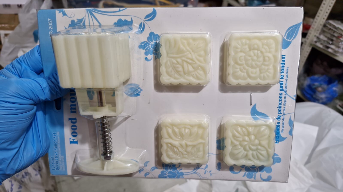 Square Mooncake Press (XR-2057)