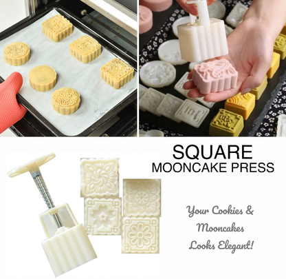 Square Mooncake Press (XR-2057)