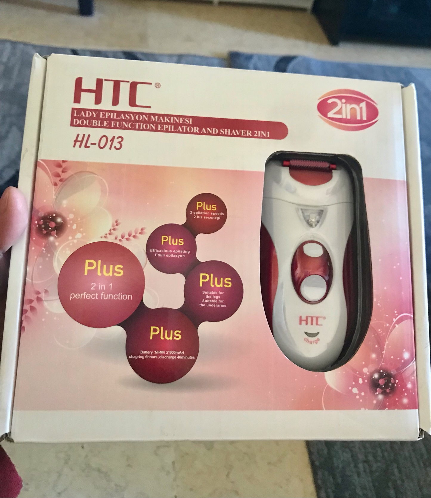 2-in-1 Epilator (HL-013)