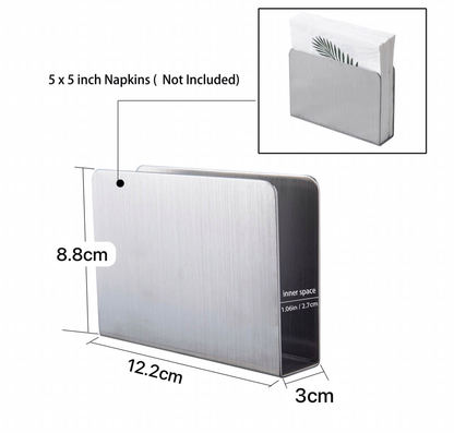 SS Napkin Holder (Square)