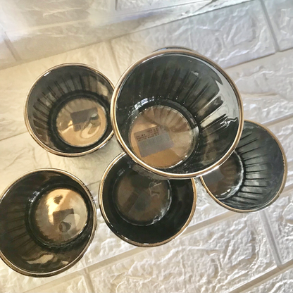 6Pc Regal Glass Cups