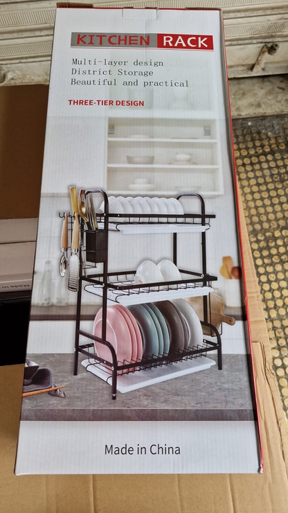 3-Tier Dish Rack