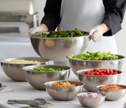 5-Pcs Stainless Bowls