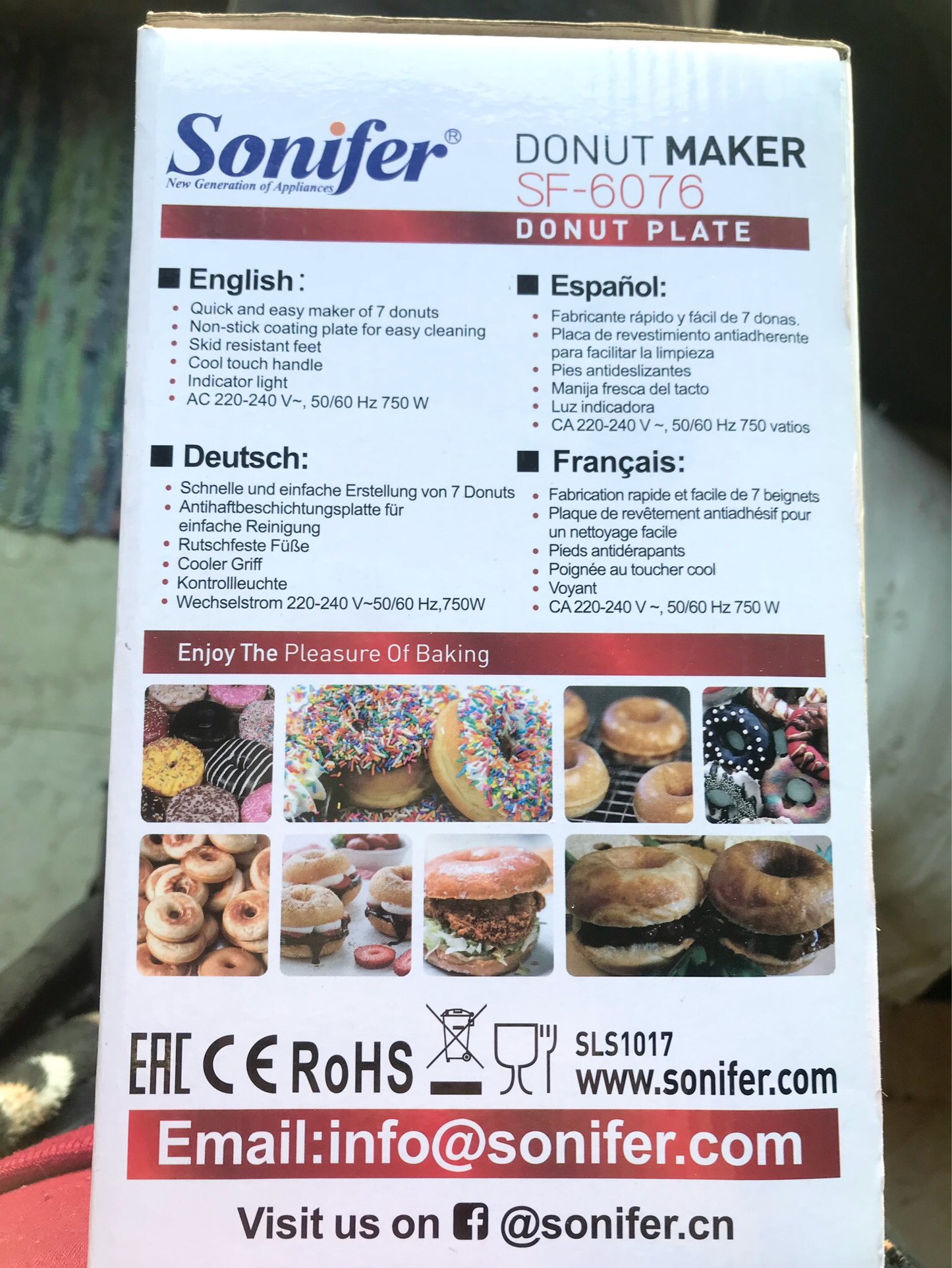 Donut Maker (SF-6076)
