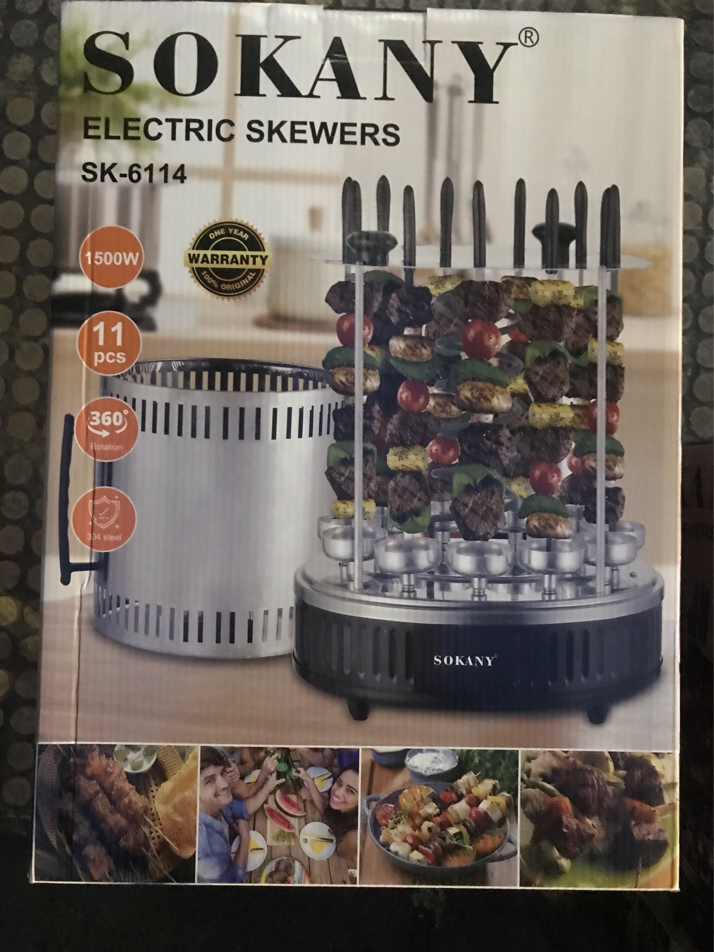 Electric BBQ Skewers