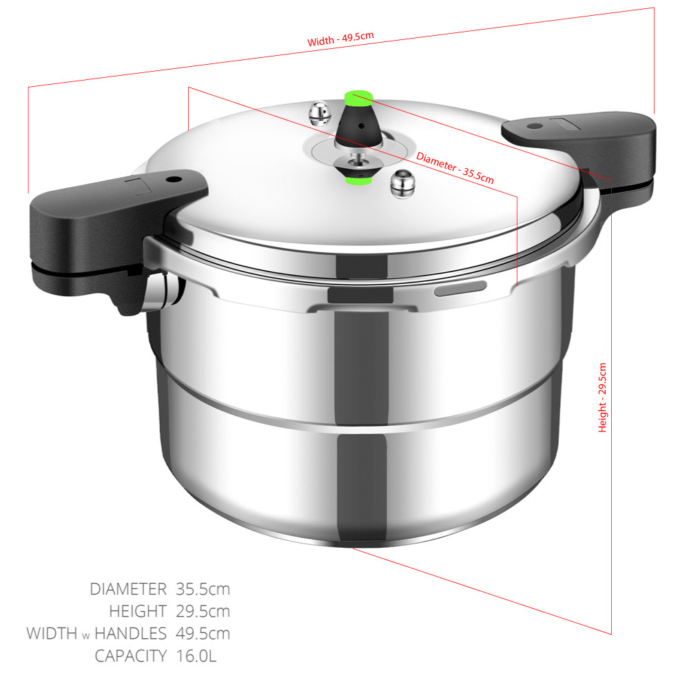 16L Pressure Cooker (SQ)