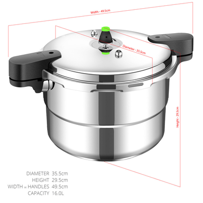 16L Pressure Cooker (SQ)