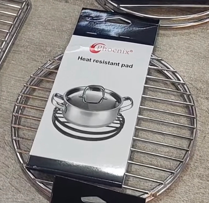 Metal Round Trivet (Black)