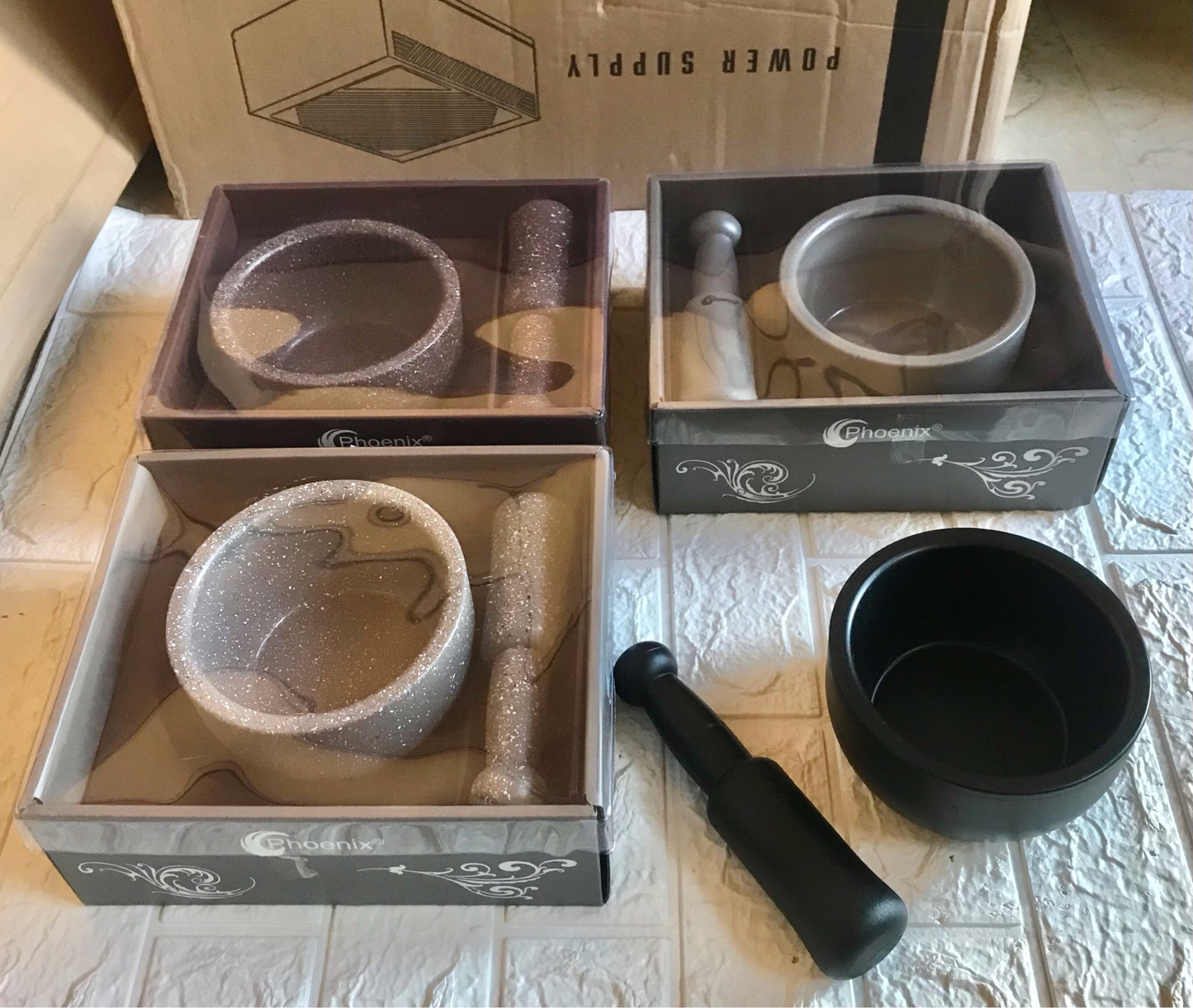 Plastic Mortar & Pestle